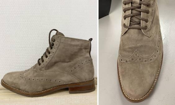 6004 bottines daim